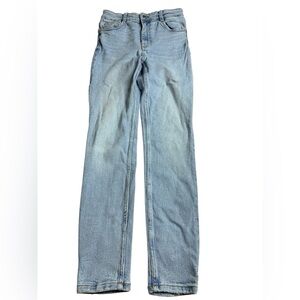 ZARA Join Life High Rise Straight Leg Jeans Light Wash - 4 / 26